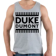 PRINTFASHION Duke Dumont - Férfi atléta - Sport szürke atléta, trikó