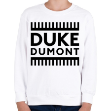 PRINTFASHION Duke Dumont - Gyerek pulóver - Fehér gyerek pulóver, kardigán