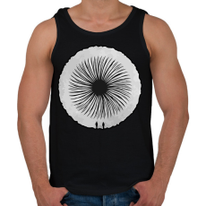 PRINTFASHION Dune - Férfi atléta - Fekete
