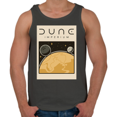 PRINTFASHION Dune: Imperium - Férfi atléta - Sötétszürke