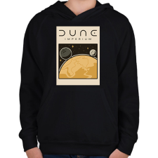 PRINTFASHION Dune: Imperium - Gyerek kapucnis pulóver - Fekete gyerek pulóver, kardigán