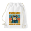 PRINTFASHION Dungeon meowster - Sportzsák, Tornazsák - Fehér