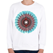 PRINTFASHION duo mandala - Gyerek pulóver - Fehér gyerek pulóver, kardigán