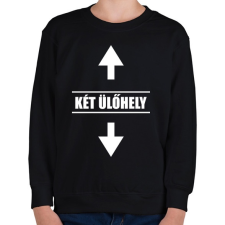 PRINTFASHION Dupla Ülőhely - Gyerek pulóver - Fekete gyerek pulóver, kardigán