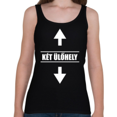 PRINTFASHION Dupla Ülőhely - Női atléta - Fekete