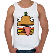 PRINTFASHION Durr burger - Fortnite - Férfi atléta - Fehér atléta, trikó