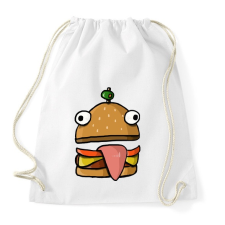 PRINTFASHION Durr burger - Fortnite - Sportzsák, Tornazsák - Fehér tornazsák