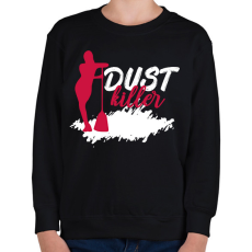 PRINTFASHION Dust killer - Gyerek pulóver - Fekete