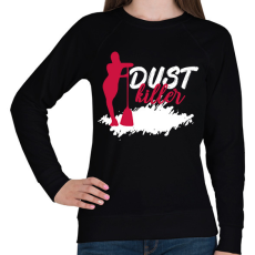 PRINTFASHION Dust killer - Női pulóver - Fekete