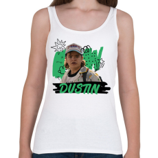 PRINTFASHION Dustin - Stranger Things - Női atléta - Fehér