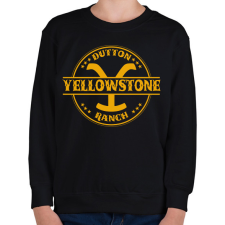 PRINTFASHION Dutton Ranch - Gyerek pulóver - Fekete gyerek pulóver, kardigán