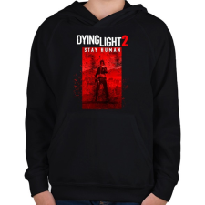 PRINTFASHION Dying Light 2 - Gyerek kapucnis pulóver - Fekete gyerek pulóver, kardigán