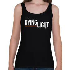 PRINTFASHION DYING LIGHT - Női atléta - Fekete női felső