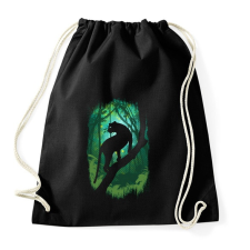 PRINTFASHION Dzsungel könyve - Sportzsák, Tornazsák - Fekete tornazsák