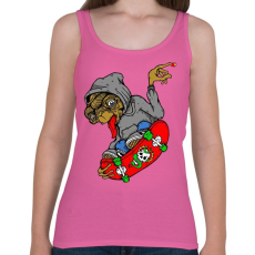 PRINTFASHION E.T. on the board - Női atléta - Rózsaszín