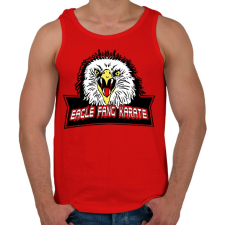 PRINTFASHION Eagle fang karate - Férfi atléta - Piros atléta, trikó
