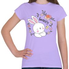 PRINTFASHION Easter Bunny  - Női póló - Viola női póló