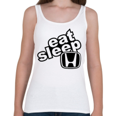 PRINTFASHION Eat Sleep Honda - Női atléta - Fehér