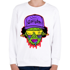 PRINTFASHION Eazy-E - Gyerek pulóver - Fehér gyerek pulóver, kardigán