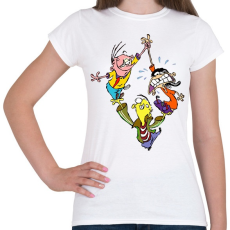 PRINTFASHION Ed Edd Eddy - Női póló - Fehér