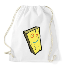 PRINTFASHION Ed | Edd | Edy - Deszka - Sportzsák, Tornazsák - Fehér tornazsák