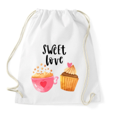 PRINTFASHION Édes szerelem - Sportzsák, Tornazsák - Fehér tornazsák
