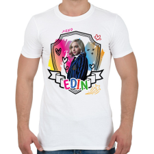 PRINTFASHION Edin firka - Férfi póló - Fehér férfi póló