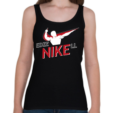 PRINTFASHION EdzeNIKEll - Női atléta - Fekete női trikó