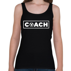 PRINTFASHION Edző - Női atléta - Fekete