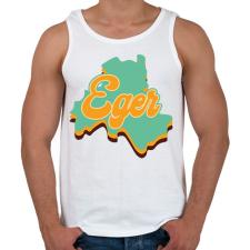PRINTFASHION Eger - Férfi atléta - Fehér atléta, trikó