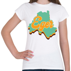 PRINTFASHION Eger - Női póló - Fehér