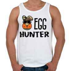PRINTFASHION Egg hunter - Férfi atléta - Fehér