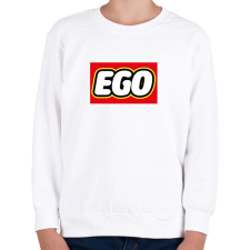 PRINTFASHION Ego - Lego - Gyerek pulóver - Fehér gyerek pulóver, kardigán