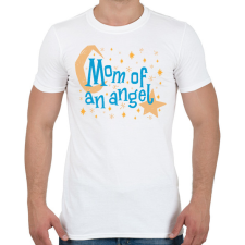 PRINTFASHION Egy angyal anyukája - Férfi póló - Fehér férfi póló