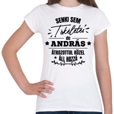 PRINTFASHION Egyedi neves névnapi ajándék - Női póló - Fehér