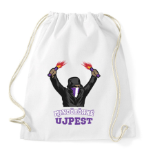PRINTFASHION Egyedi szurkolói minta #3 - Sportzsák, Tornazsák - Fehér tornazsák