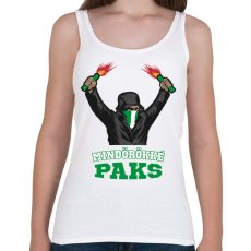 PRINTFASHION Egyedi szurkolói minta #5 - Női atléta - Fehér