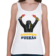 PRINTFASHION Egyedi szurkolói minta #7 - Női atléta - Fehér