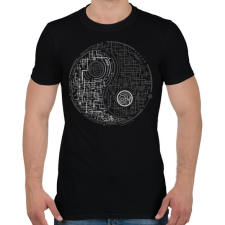 PRINTFASHION Egyensúly - Férfi póló - Fekete férfi póló