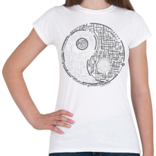 PRINTFASHION Egyensúly - Női póló - Fehér női póló