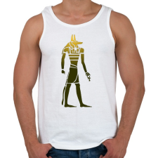 PRINTFASHION Egyiptomi isten - Férfi atléta - Fehér atléta, trikó