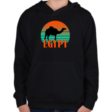 PRINTFASHION EGYPT - Gyerek kapucnis pulóver - Fekete gyerek pulóver, kardigán