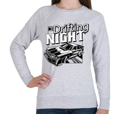 PRINTFASHION Éjszakai dritftelés - Női pulóver - Sport szürke női pulóver, kardigán