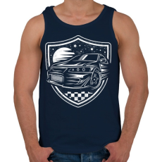 PRINTFASHION Éjszakai futam - Férfi atléta - Sötétkék