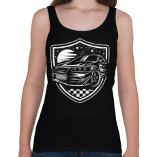 PRINTFASHION Éjszakai futam - Női atléta - Fekete