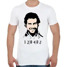 PRINTFASHION El Patron - Férfi póló - Fehér férfi póló