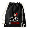 PRINTFASHION EL PROFESOR - Sportzsák, Tornazsák - Fekete