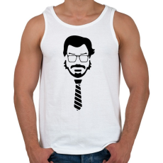 PRINTFASHION El Professor / Lacasa de Papel - Férfi atléta - Fehér