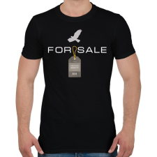 PRINTFASHION ELADÓ - Férfi póló - Fekete férfi póló