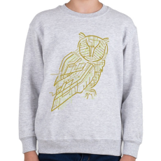 PRINTFASHION Elektrobagoly - Gyerek pulóver - Sport szürke